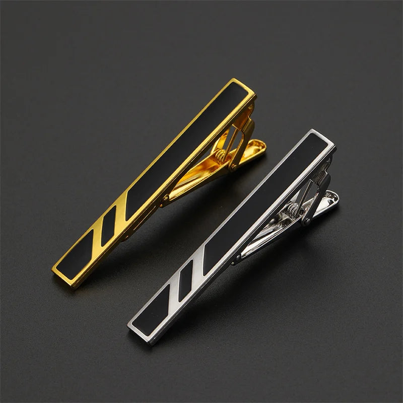 6cm*0.6cm New Metal Tie Clip For Men Wedding Necktie Tie Clasp Clip Gentleman Ties Bar Tie Pin For Men's Accessories