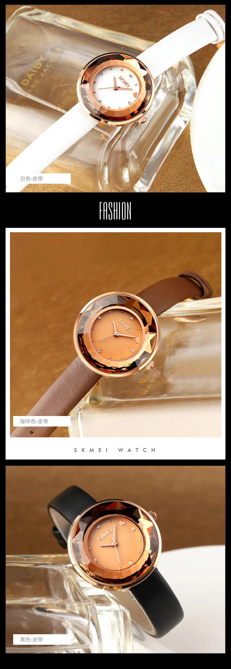2025 New Women's Quartz Watch: 3D Floral Dial, Screw-Down Crown, Includes Gift Box