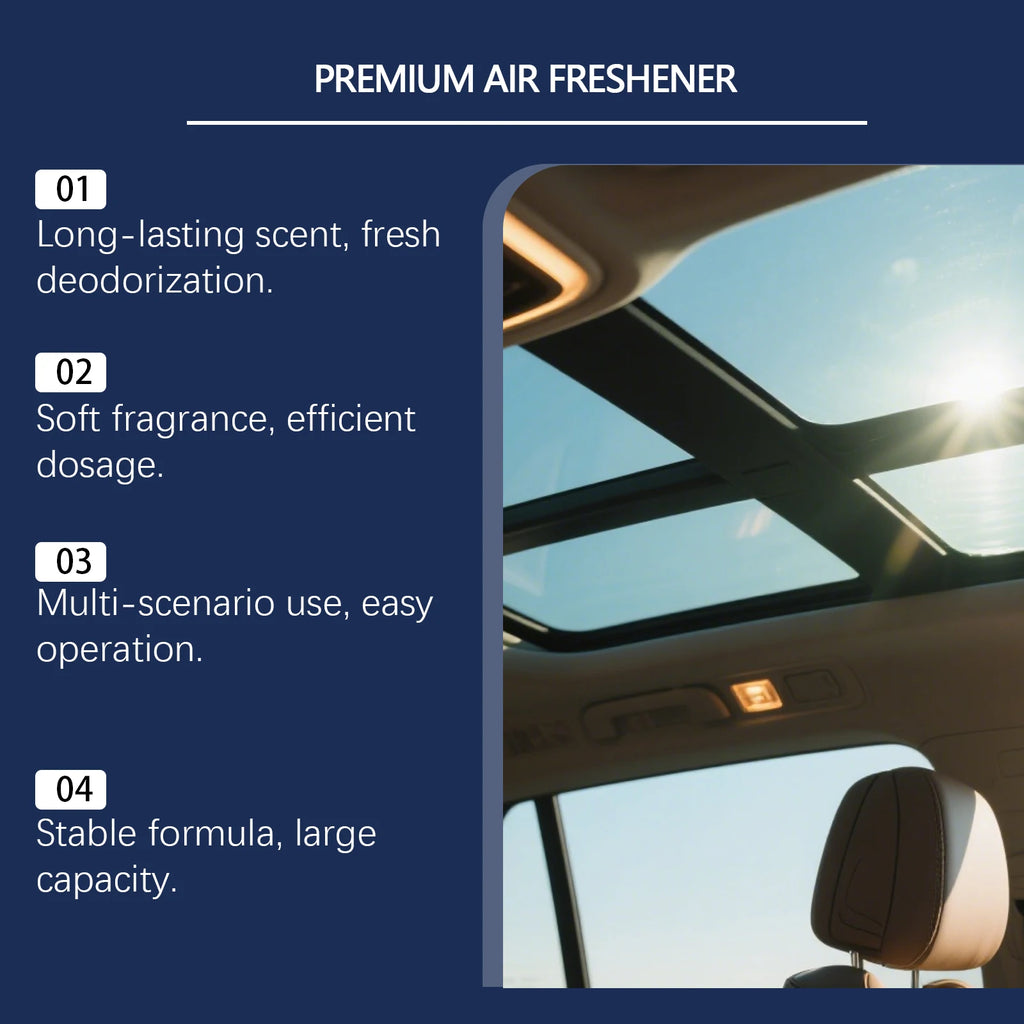Car Air Freshener Odor Eliminator Auto Interior Spray Long Lasting Cherry Scent Automotive Fragrance Deodorizer Fresh Refresher
