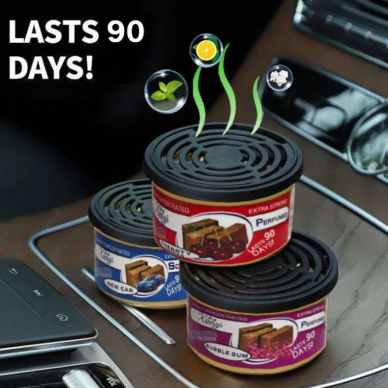 Car Air Freshener Scent Organic Cans Odor Eliminator Essential Long-Lasting,Strong Fragrance For Home Closet