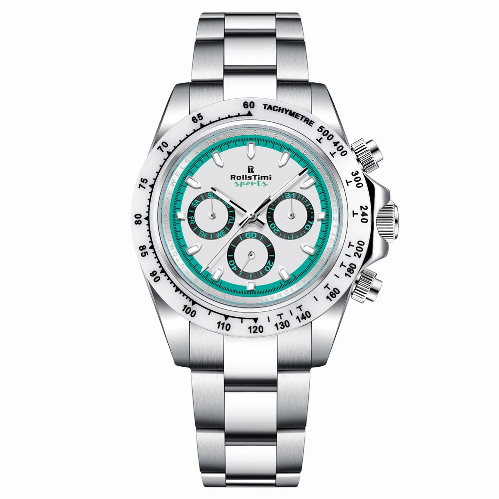 Men's watches top brand luxury mechanical watches men's Rollstimi137 luminous 30 meters waterproof stainless steel men's watches