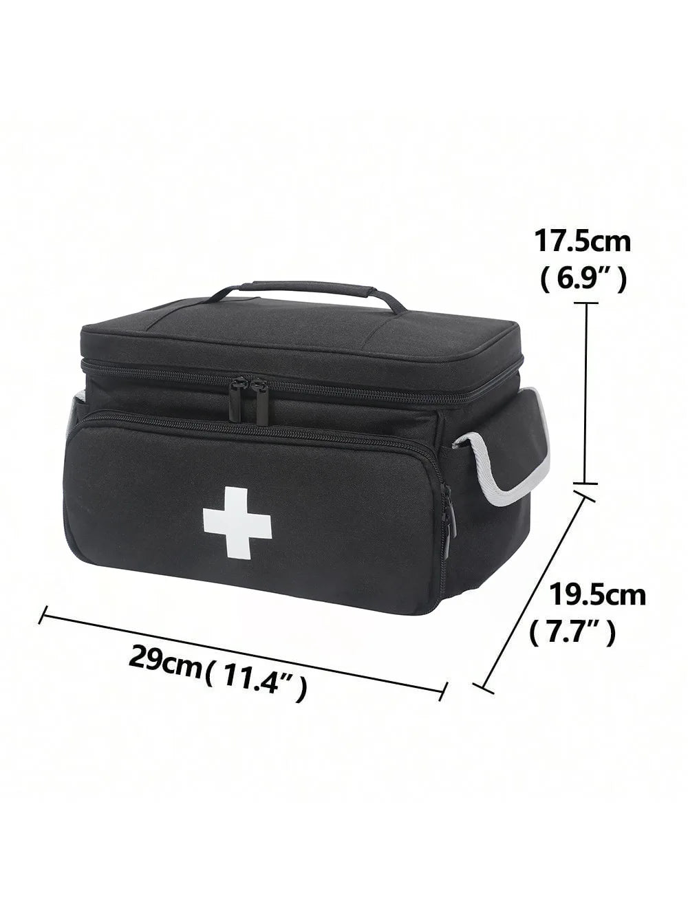 Multifunctional Medical Organizer - Portable First Aid Kit with Large Capacity for Home, Travel & Emergencies Medical Supplies