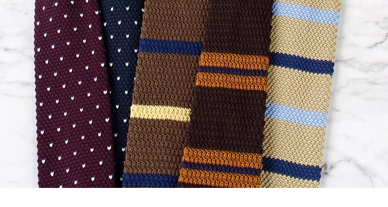 Wedding Ties For Man Fashion Black Neckties White Dress Shirts Collar Ties Gifts Zipper Knitting tie For Men Clothes Accessories