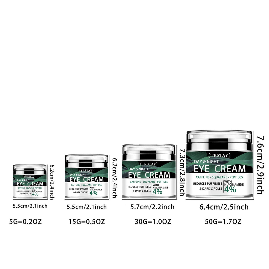 Caffeine Eye Cream for Puffiness and Bags Under Eyes Daily Anti-Wrinkle