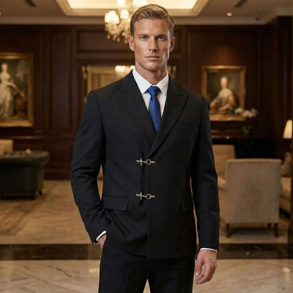 Men Formal Slim Fit Tuxedo Prom Suit Male Groom Wedding Blazers High Quality Groomsman Luxury Dress Business Banquet Party Suit