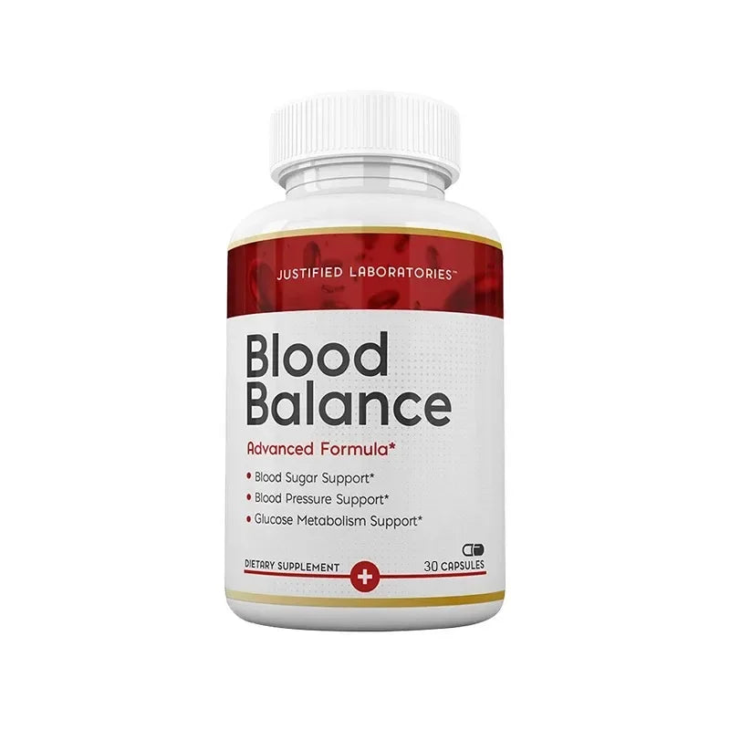 Natural Formula for Blood Balance To Maintain Healthy Levels, Maximum Daily Strength Formula, Vitamin Dietary Supplement