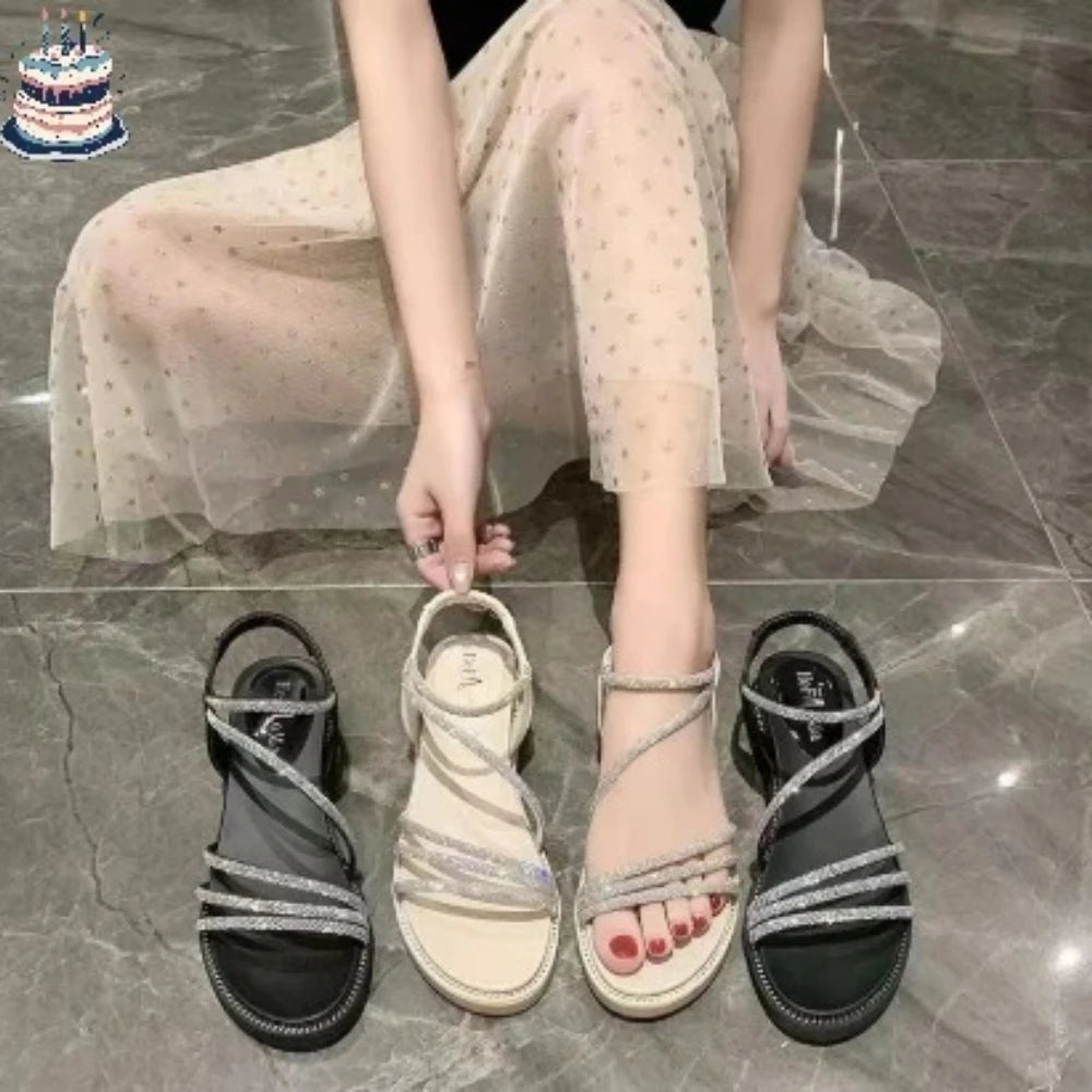 New Women's Shoes: Fashionable, Casual, and Versatile Flat Sandals