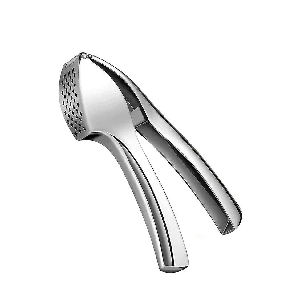 Garlic Press Stainless Steel Garlic Mincer Garlic Crusher Detachable Easy to Squeeze and Clean Kitchen Tools for Fine Garlic