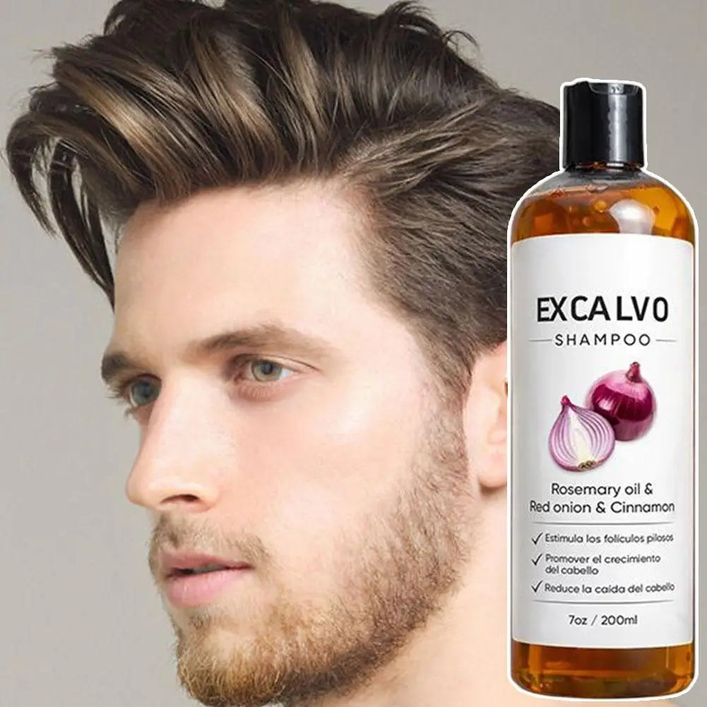 Rosemary Red Onion Hair Shampoo 200ml Strengthens Hair Roots Reduces Hair Loss Deep Cleansing Nourishing Hair Care Products NEW