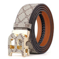High Quality 3.4cm Luxury Brand Men Belts Famous Leather Belts for men Designers B Buckle Male Strap jeans belt