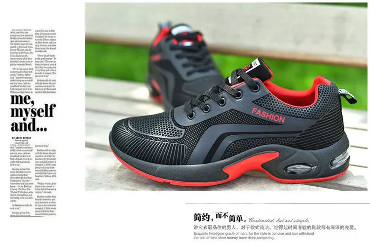 Men's Casual Sneakers New Breathable Sports Shoes Male Spring Fashion Antislip Wear-resisting Running Trainers Outdoor Men Shoes
