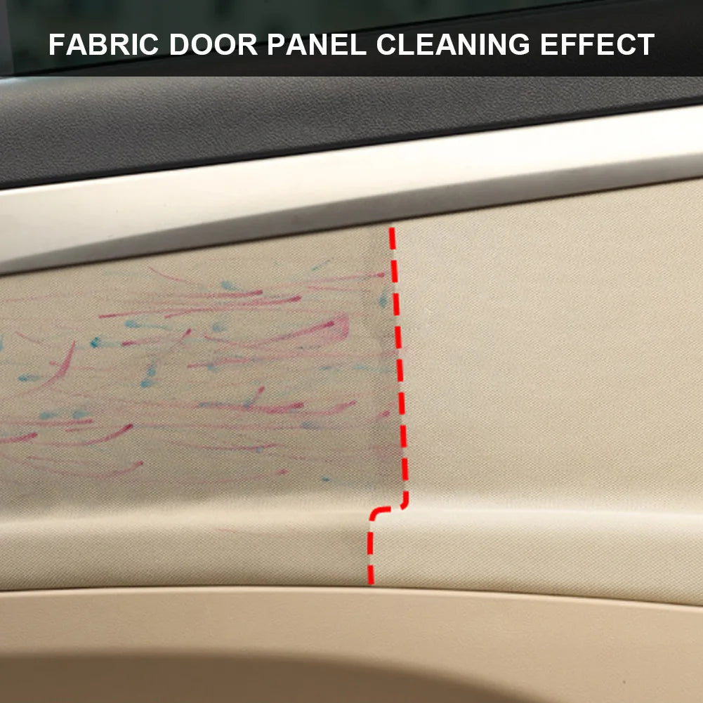 Car Interior Cleaning Agent Car Cleaning Tools Ceiling Cleaner Leather Flannel Woven Fabric Water-free Roof Dash Cleaning Agent