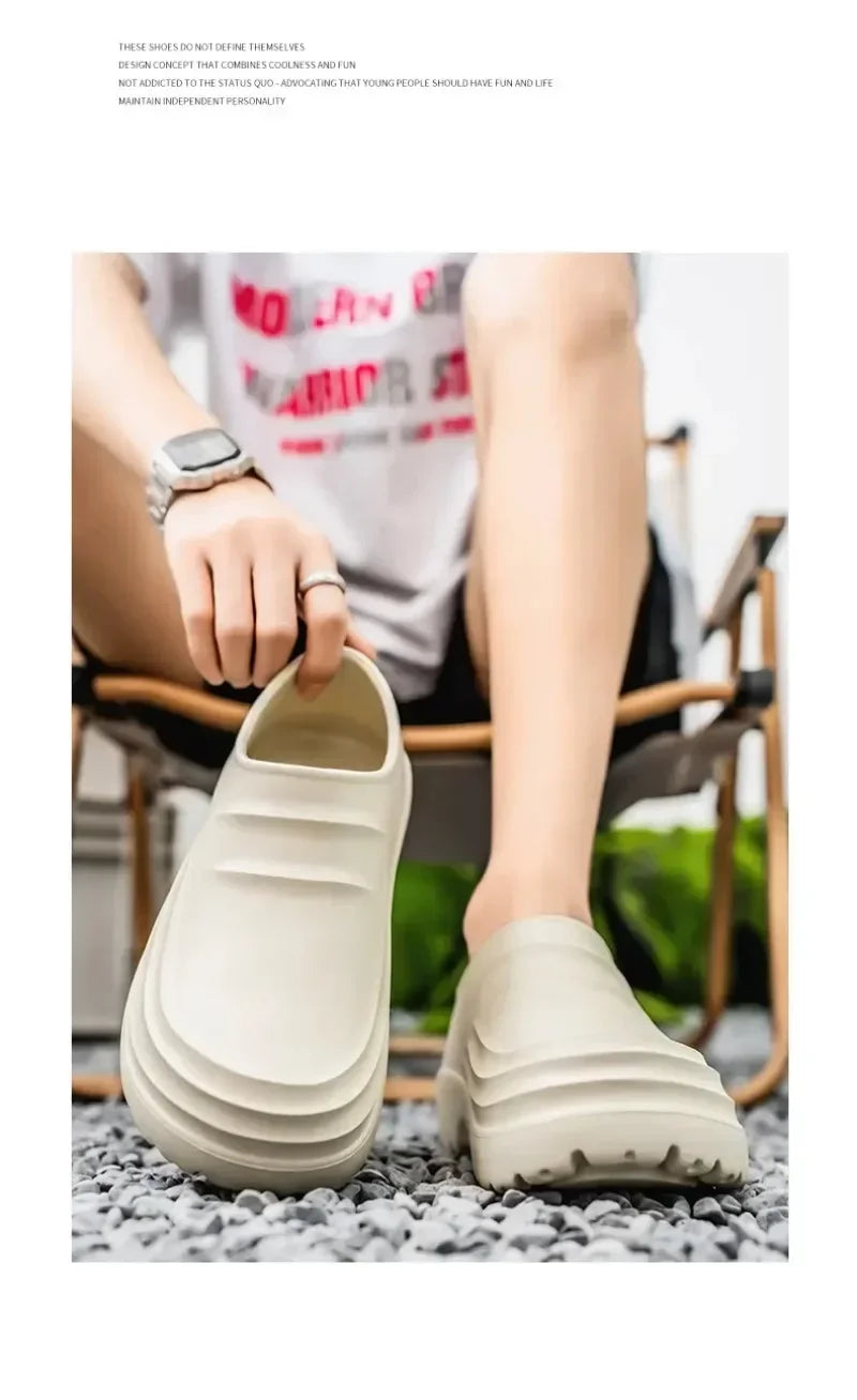 Women's and men's Waterproof Shoes for Summer Spring and Autumn Couple's Kitchen Chef Shoes Nurse Teacher work shoes Man Sandals