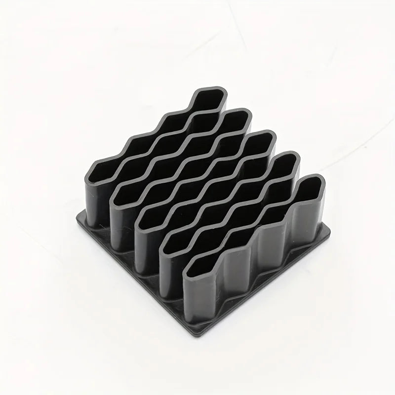 1pc 32-Slot Ointment Organizer | Medicine Storage Compartments, Multi-Use Holder for Medicine Cabinet Wall, Countertop, Vanity