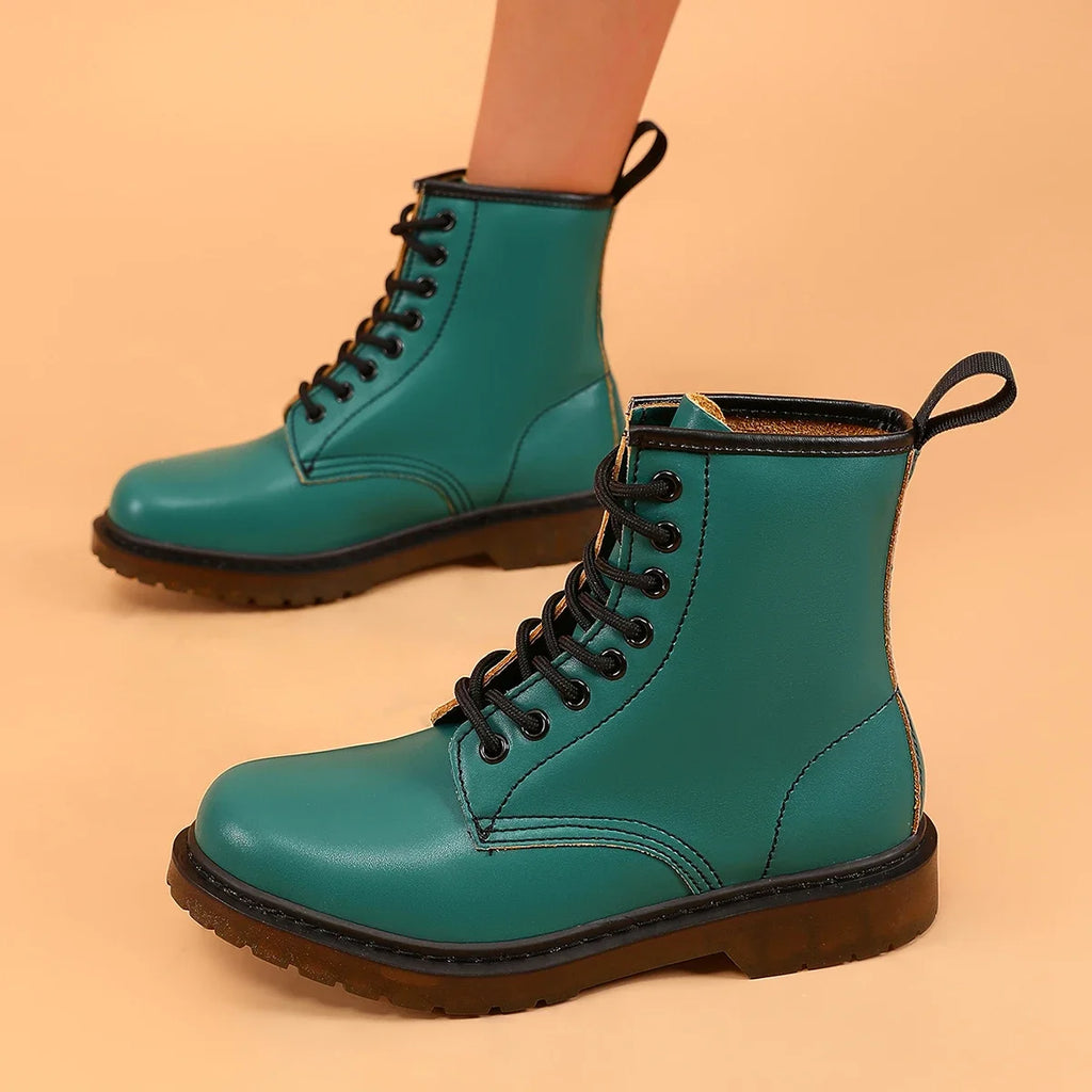 Handsome Fashion Platform Shoes for Women Waterproof Women's Boots Non-slip Wear-resistant Soft Bottom Ladies Casual Shoes