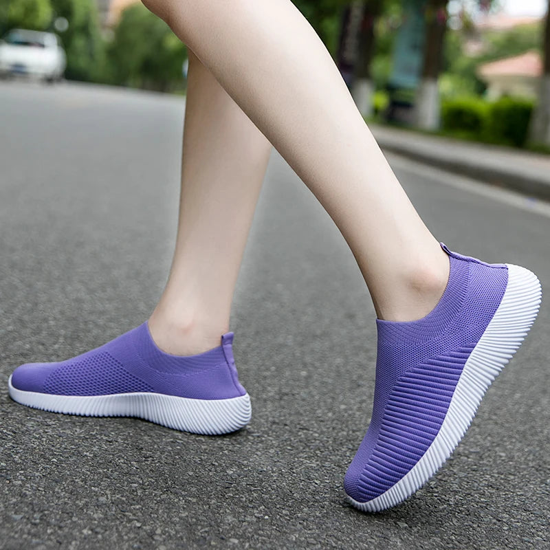 Shoes for Women  Vulcanized Shoes Casual Fashion Women Sneakers Breathable Comfortable Shoes Outdoors Plus Size Walking Shoe