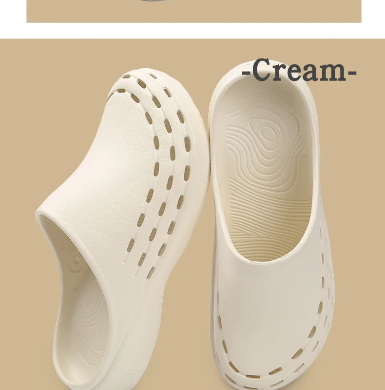 Nursing Scrub Clogs Medical Shoes Comfortable Anti-slip for Professionals Breathable Waterproof Hospital Work Clog X08
