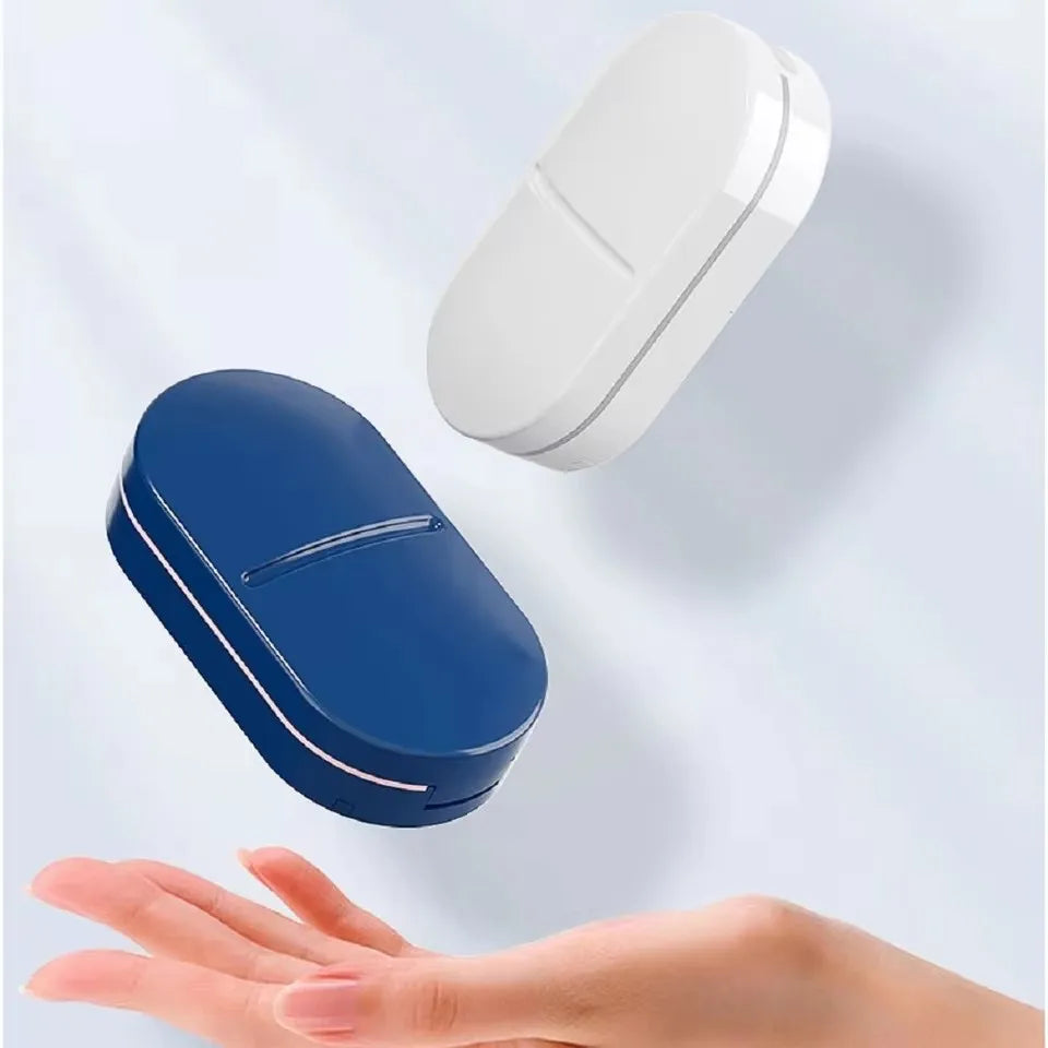 10 Compartments Travel Pill Organizer Pocket Portable Pill Storage Box Case Daily Pill Container or Purse Fish Oil Medicine