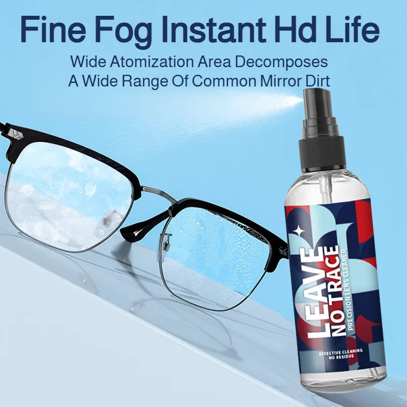 Eyeglass cleaning solution, eyeglass care liquid, frame and lens cleaner, computer screen cleaner