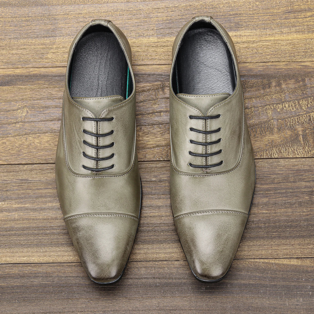 Leather Shoes For Men Gentleman'S Stylish Comfortable Business Formal Shoes Men
