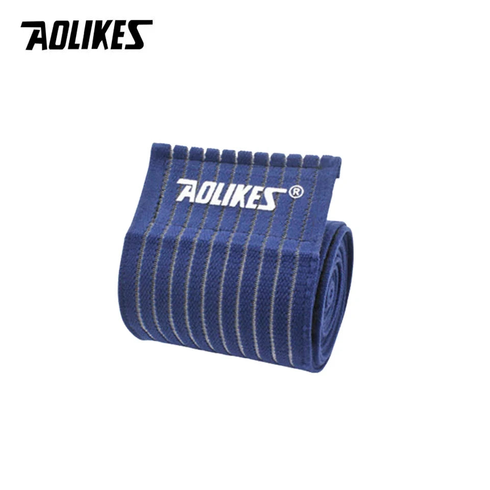 AOLIKES 1PC 40-180CM Elastic Bandage Compression Knee Support Sports Strap Knee Protector Bands Ankle Leg Elbow Wrist Calf Brace