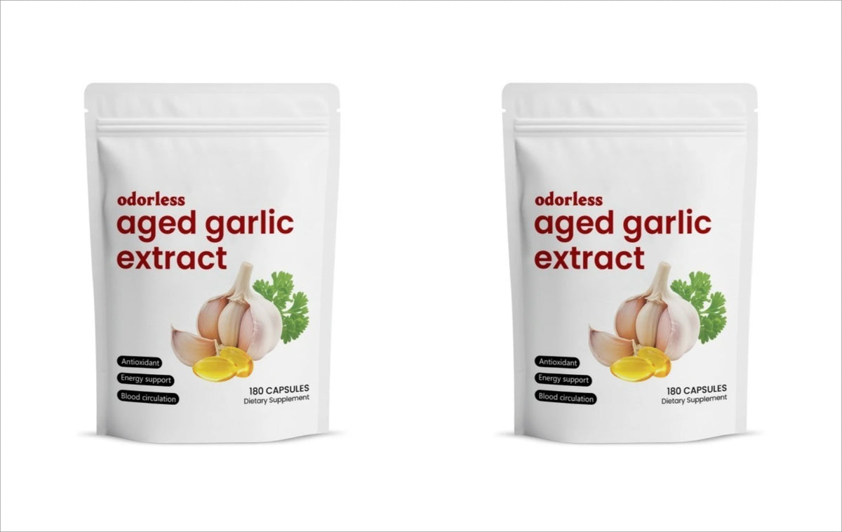 Odorless Aged Garlic Extract Supports Healthy Circulation and Energy