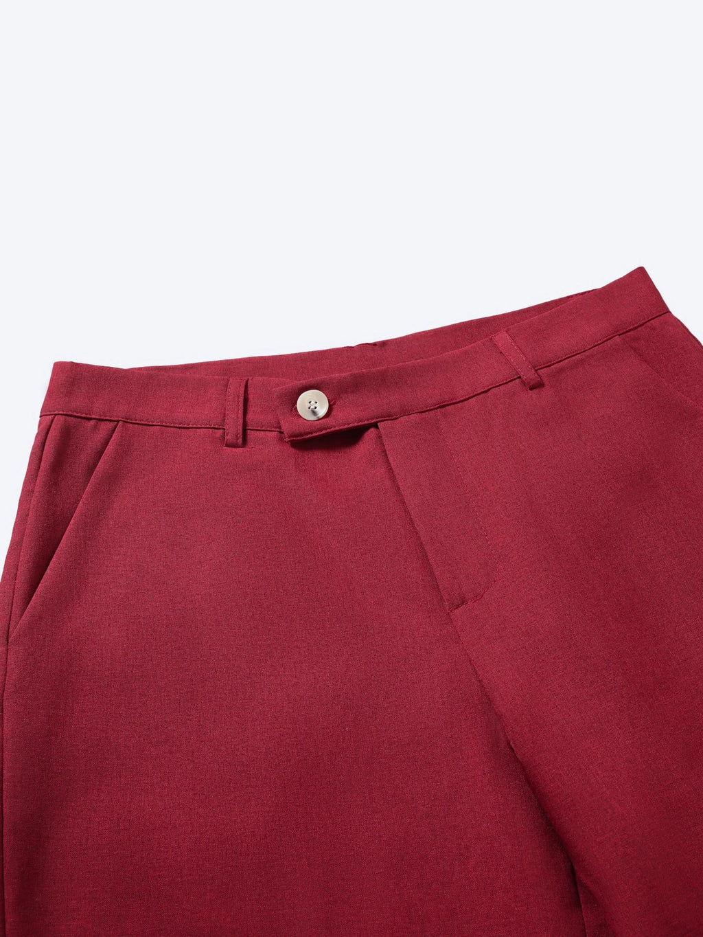 Men's Casual Fashionable Dress Pants Straight Leg Long Trousers for Gentlemen