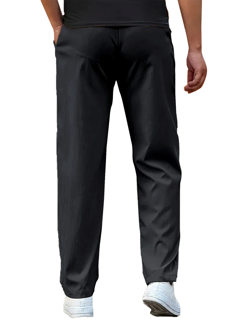 Men's Lightweight Pants Casual Loose Sports Trousers Men Casual Thin Straight Leg Pants Male Fashion Outdoor Joggers Pants