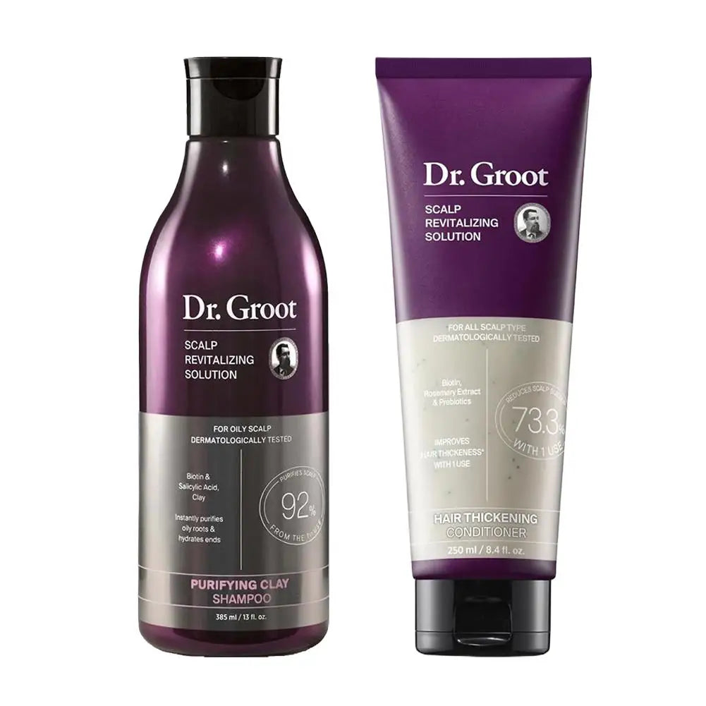 Dr.Groot Thickening Anti Hair Loss Shampoo Conditioner Gentle Moisturizing Oil Control Dandruff Removing Softening Hair Care