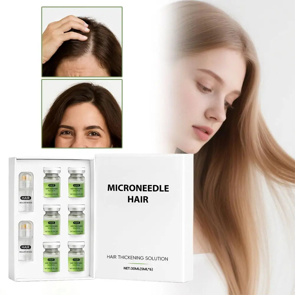 Hair Roller Serum Gentle nourishes the scalp Strong Hair Root Anti Hair Loss Hair Care Set  Daily Care Scalp Serum