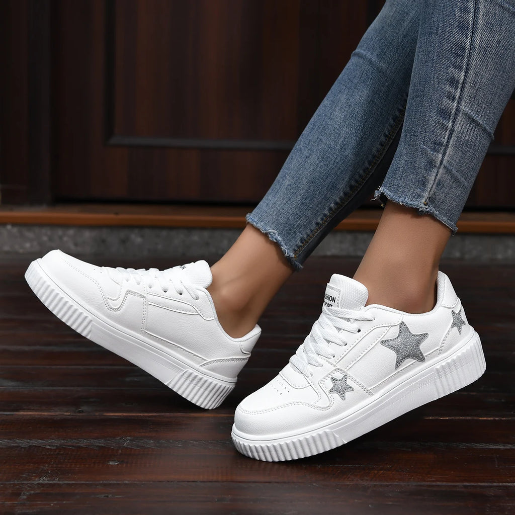 YRZL Unisex Sneakers Non-Slip Platform Shoes Lightweight Walking Shoe Comfortable Women's Casual Vulcanized Shoes Men's Sneakers