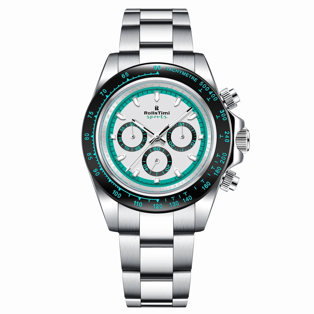 Men's watches top brand luxury mechanical watches men's Rollstimi137 luminous 30 meters waterproof stainless steel men's watches
