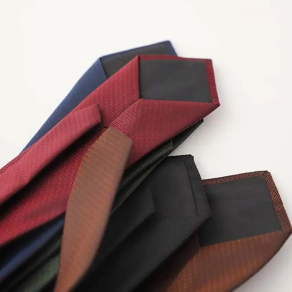 8cm Width Striped Neck Ties Solid Color Trendy Gentlemen Mens Necktie Black Gray Elegant Men's Wedding Tie Clothing Accessories
