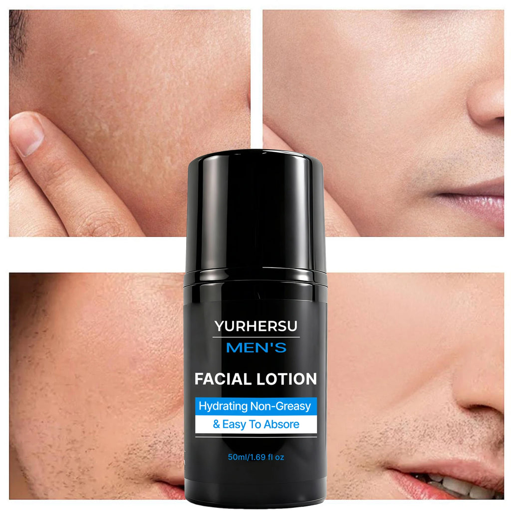 Men's Moisturizing Lotion Face & Body Hydration Daily Skin Care 50ml
