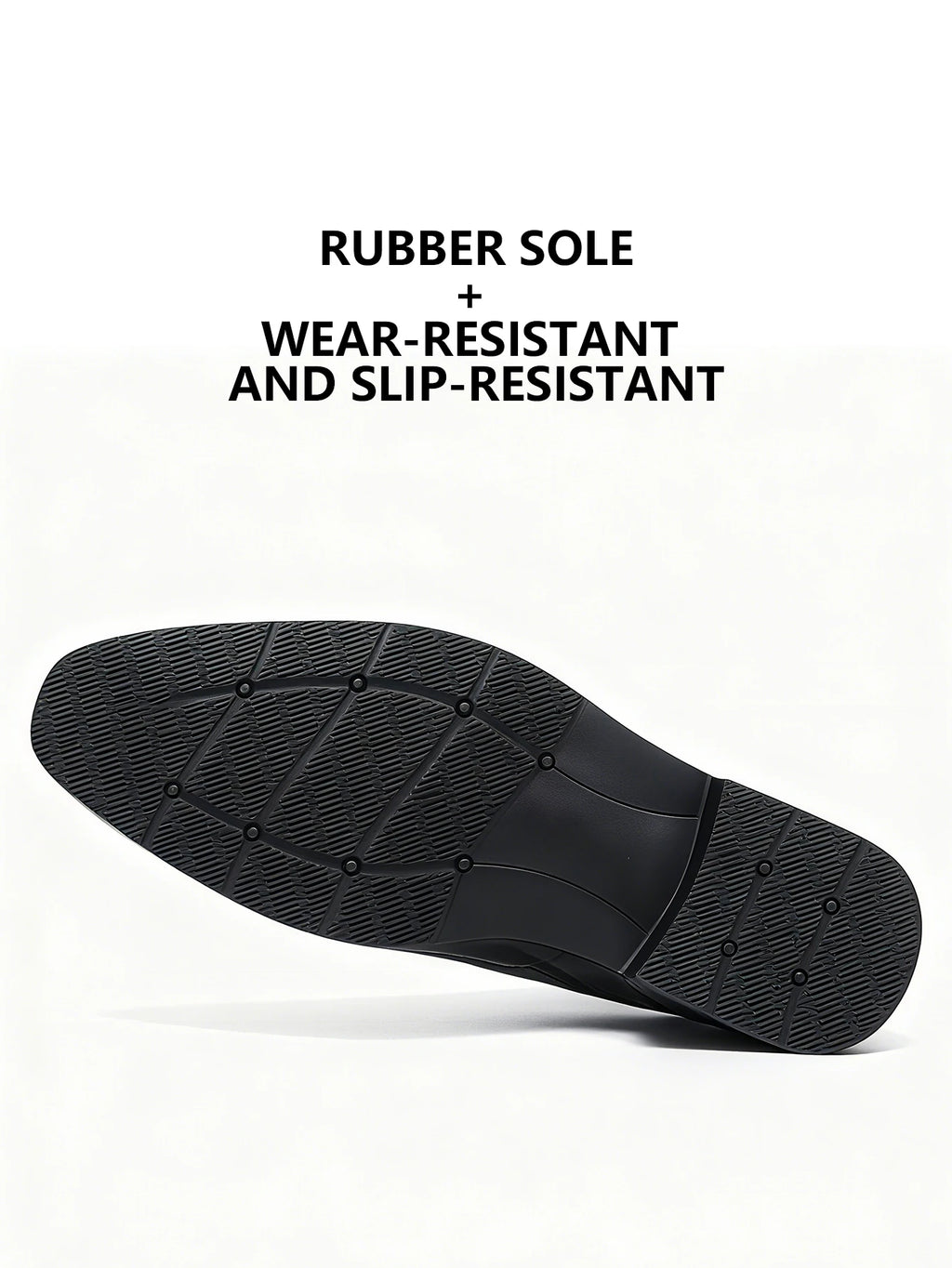 Classic Retro Dress Men's Monk Leather Shoes With Pointed Toe Buckle Business Office Wedding Comfortable Men's Oxfords Shoes