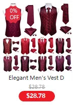 Male Luxury Neck Tie For Men Business Red Striped Tie Hanky Cufflinks Set Neckwear Wedding Party Casual