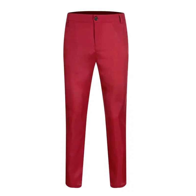Suits Men Three Piece Suit Sets Turn Down Collar Full Sleeve Blazers Vest Long Pants Slim Fit Ensemble Wedding Evening Spring