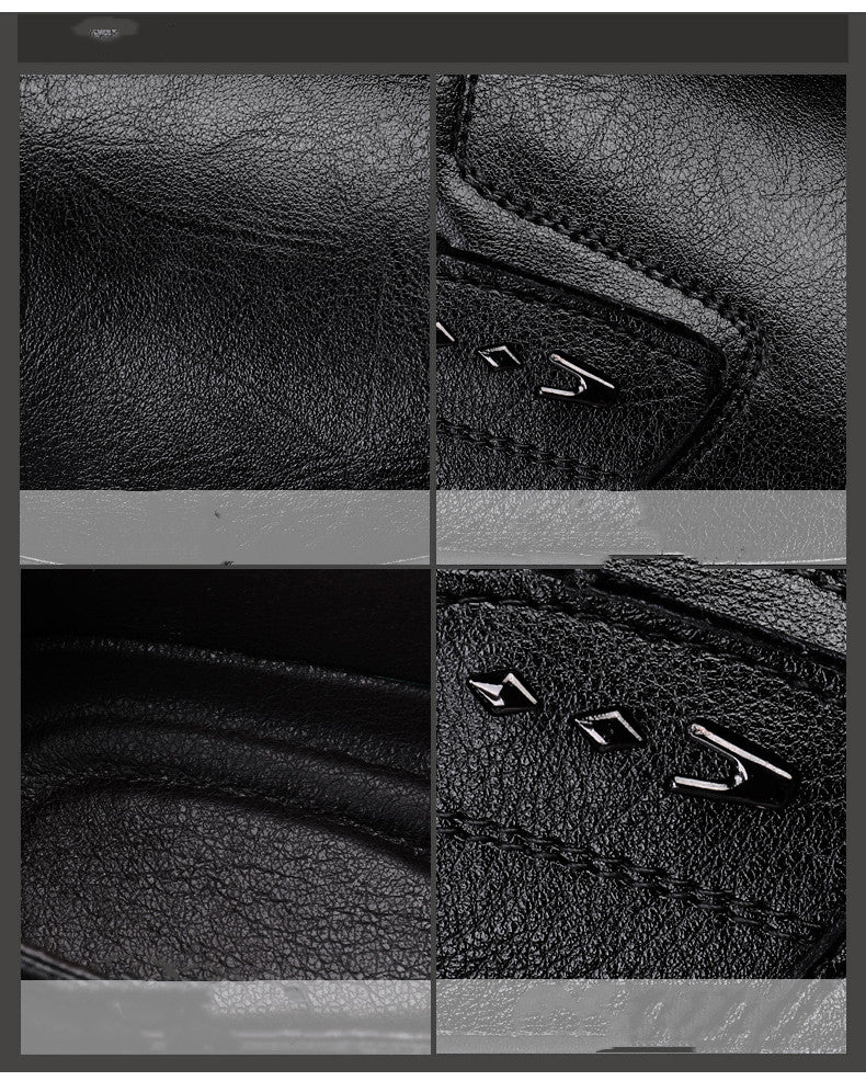 Leather Men Casual Shoes Breathable Soft Sole Office Loafers Shoes Men Designer Shoes Men Italian Brand Moccasins Zapatos Hombre