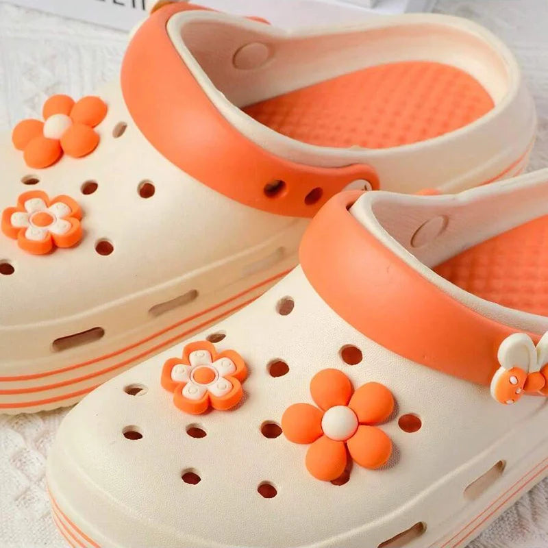Fashion Sandals Waterproof Slippers Women Shoes Summer Outdoor Slides Soft Sole Garden Shoes Indoor Nursing Clogs Sandals