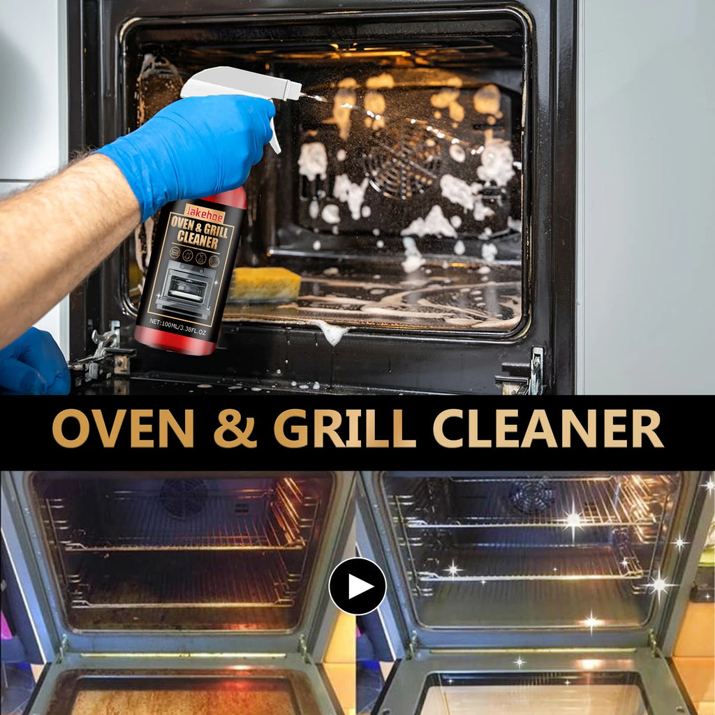 Ovens Cleaning Foam Spray Strong Kitchen Remove Grill Stove Oil Stains All Purpose Cleaner for Kitchen Appliances Household Care