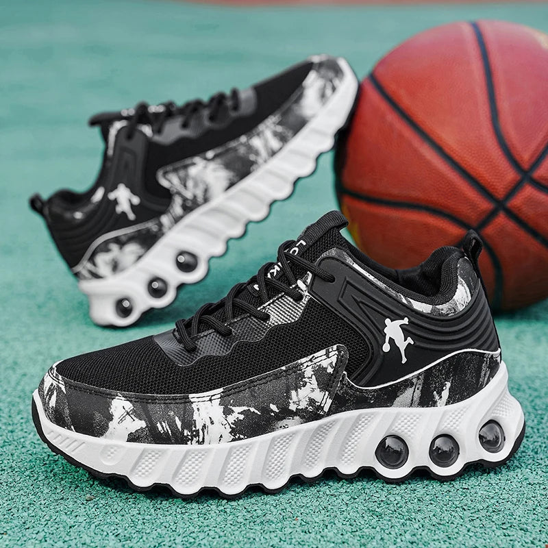 Men's Low-Top Basketball Shoes Spring/Summer New Arrival Durable Comfortable Large Size Outdoor Sports Sneakers