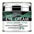 Caffeine Eye Cream for Puffiness and Bags Under Eyes Daily Anti-Wrinkle