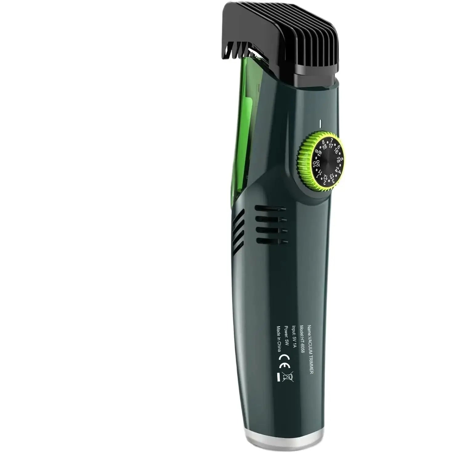 Hatteker Beard Trimmer for Men Cordless Adjustable Beard Mustache Trimmer with Built-in Vacuum Wet/Dry Clipper Travel-Friendly