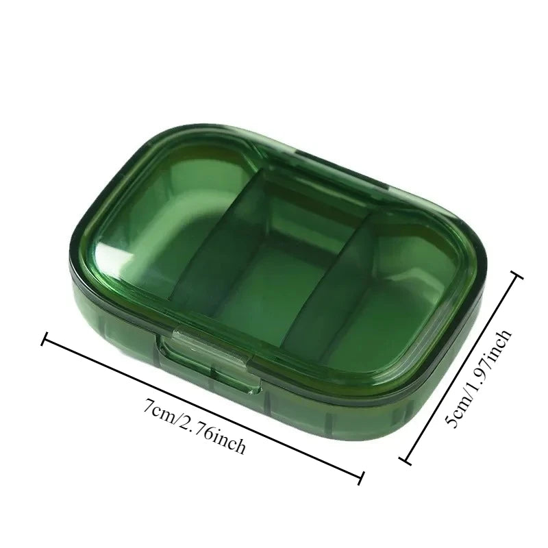 Mini Mini Medicine Box Portable Outbound Travel Medicine Dispenser Pill Storage Box Pills Organizer Case Medicine Organizer