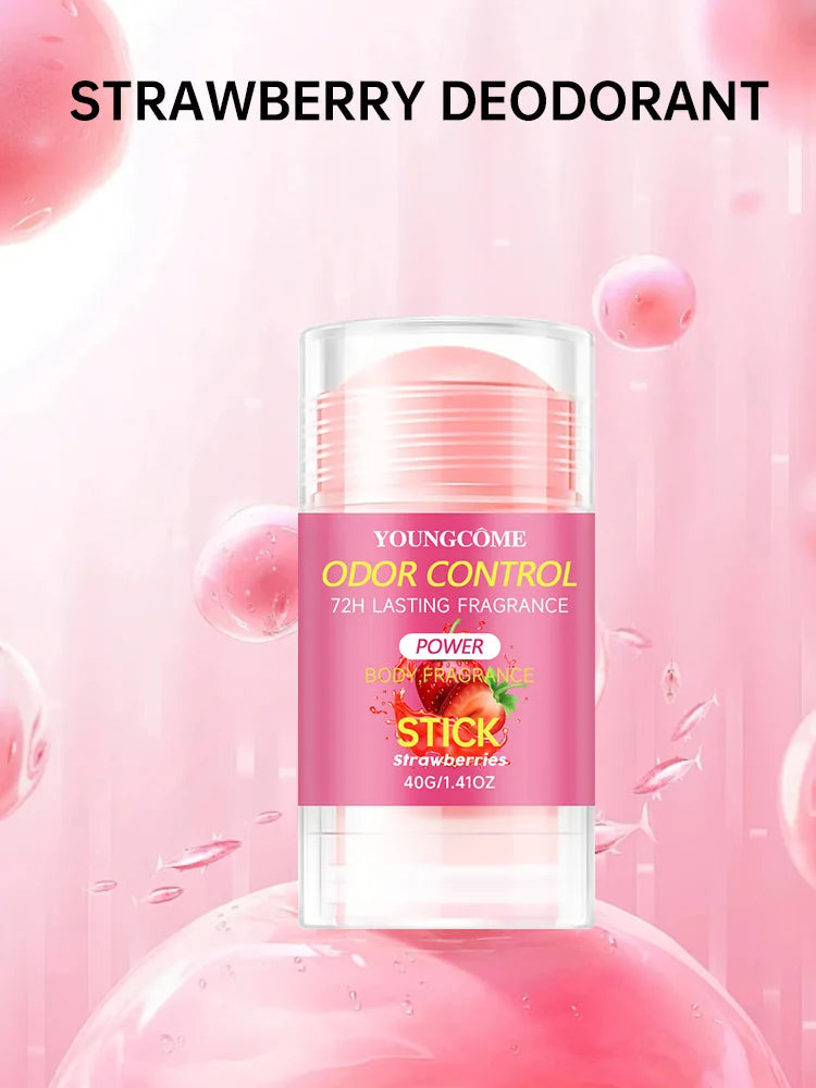 Odor Control 72h Lasting Fragrance Body Odor Remove Cream Removal Armpit Refreshing Antiperspirant Lasting Aroma Deodorant