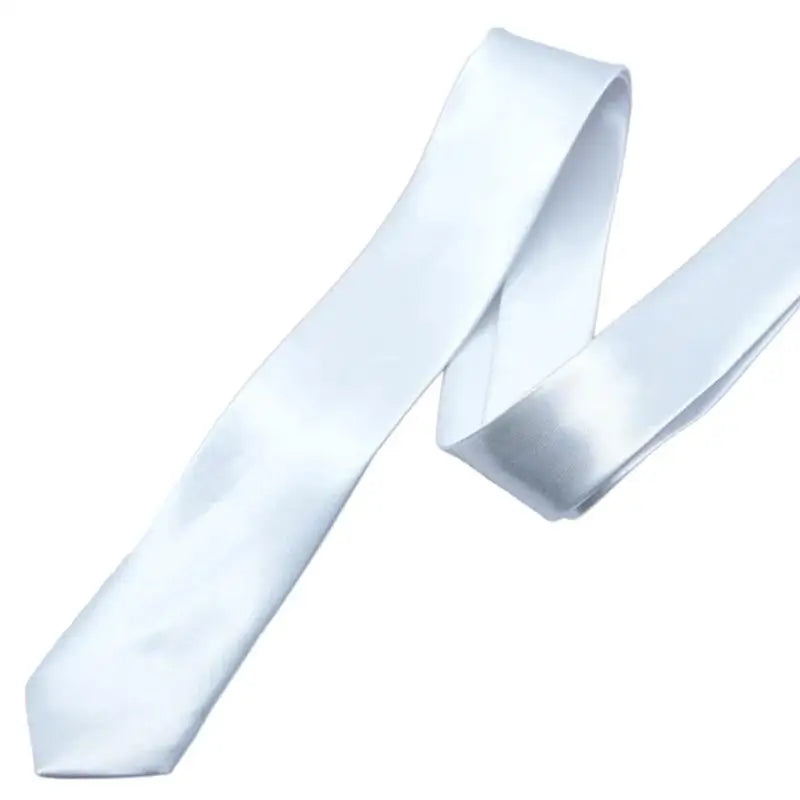 39BB Color White Pre Tied Tie for Business Professionals and Formal Occasion