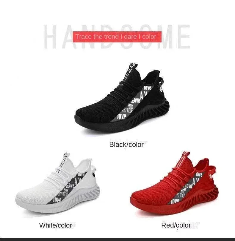 Sneakers for Men Fashion Men's Casual Sneakers Comfortable Breathable Running Tennis Shoes Zapatillas De Hombre