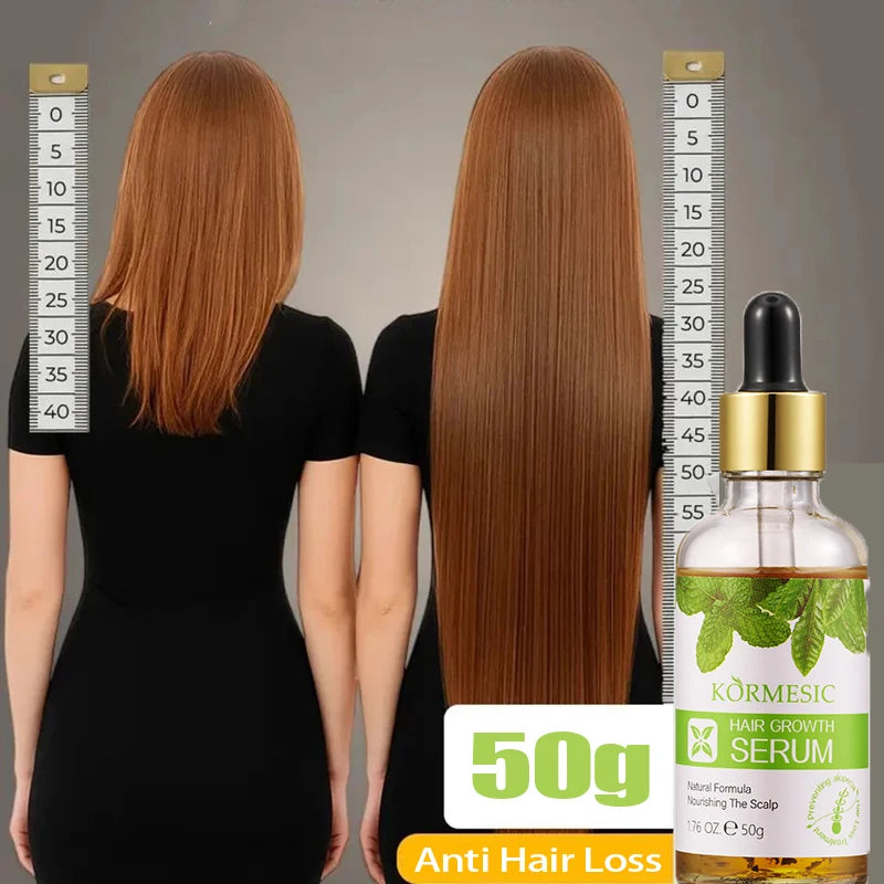 Rosemary Hair Growth Serum Prevention Hair Loss Nourishes Scalp Fast Longer Thick Hair Moisturizing Hair Care Oil Men Women 50g
