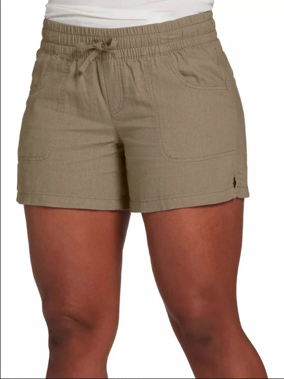 S-5XL Fashion Women Summer Casual Solid Color Elastic Waist Lace Up Split Shorts Casual Short Female Pants
