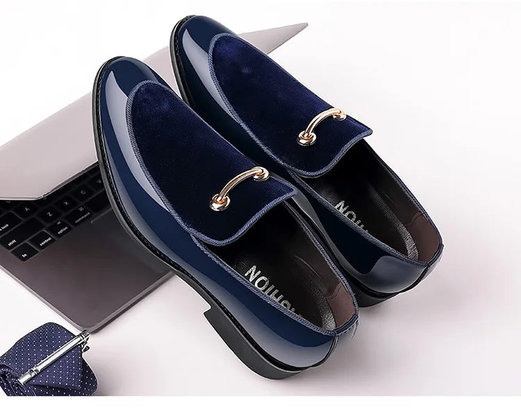 Suede Shoes for Men Luxury Designer Men Dress Shoes Fashion  Elegant Wedding Shoes italian style Men Oxford Shoe Big Size 38-48